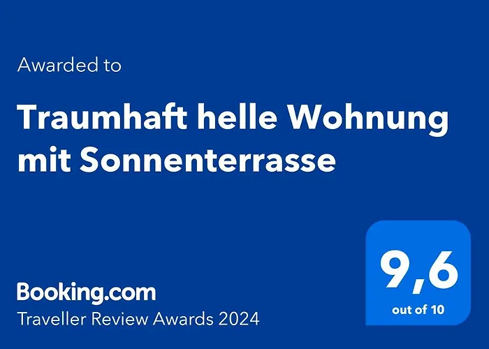 Traumhaft Helle Wohnung Mit Sonnenterrasse